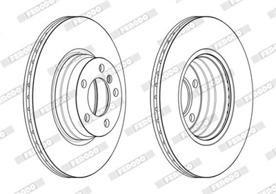 FERODO DDF2603C Číslo výrobce: DDF2603C. EAN: 4060426150549.