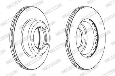 FERODO DDF262 Číslo výrobce: DDF262. EAN: 5016687126297.