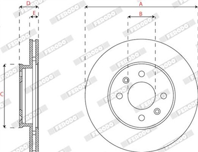 FERODO DDF2660C EAN: 4060426408893.