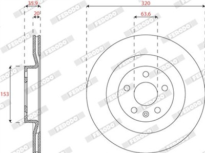 FERODO DDF2732C EAN: 4060426409081.