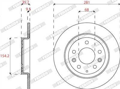 FERODO DDF2823C EAN: 4060426408923.