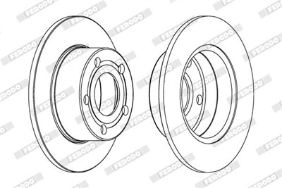 FERODO DDF321C Číslo výrobce: DDF321C. EAN: 4044197560752.