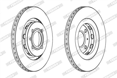 FERODO DDF339 Číslo výrobce: DDF339. EAN: 5016687133998.