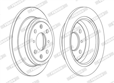 FERODO DDF468C Číslo výrobce: DDF468C. EAN: 4044197845262.