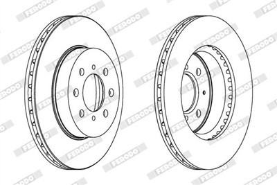 FERODO DDF492C Číslo výrobce: DDF492C. EAN: 4044197560837.
