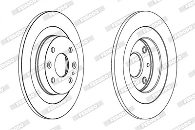 FERODO DDF523C Číslo výrobce: DDF523C. EAN: 4044197986446.