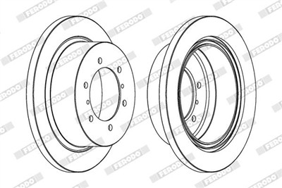 FERODO DDF715 Číslo výrobce: DDF715. EAN: 5016687171594.