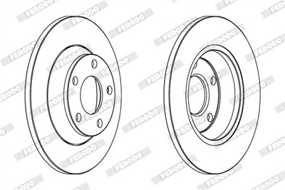 FERODO DDF759C Číslo výrobce: DDF759C. EAN: 4044197560950.