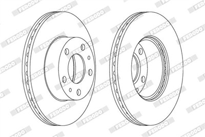FERODO DDF767C Číslo výrobce: DDF767C. EAN: 4044197560981.