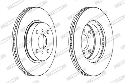 FERODO DDF794C Číslo výrobce: DDF794C. EAN: 4044197560998.