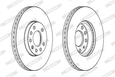 FERODO DDF810C Číslo výrobce: DDF810C. EAN: 4044197561018.