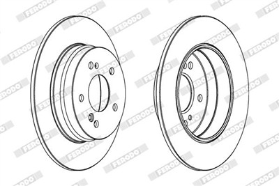 FERODO DDF819C Číslo výrobce: DDF819C. EAN: 4044197561056.