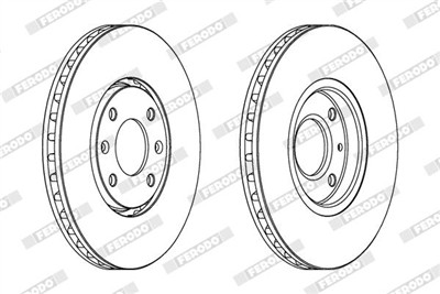 FERODO DDF841C Číslo výrobce: DDF841C. EAN: 4044197845286.