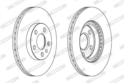 FERODO DDF842C Číslo výrobce: DDF842C. EAN: 4044197845118.