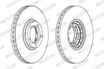 FERODO DDF849 Číslo výrobce: DDF849. EAN: 5016687184990.