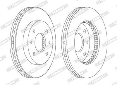 FERODO DDF885C Číslo výrobce: DDF885C. EAN: 4044197986545.