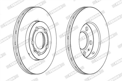 FERODO DDF927C Číslo výrobce: DDF927C. EAN: 4044197561179.