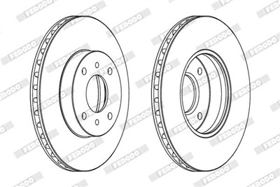 FERODO DDF959C Číslo výrobce: DDF959C. EAN: 4044197561216.