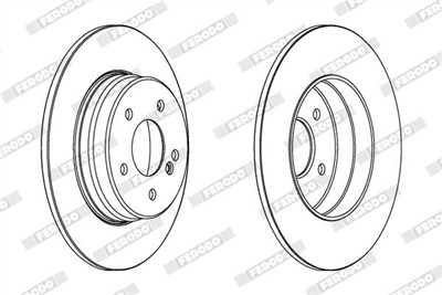 FERODO DDF963C Číslo výrobce: DDF963C. EAN: 4044197561223.