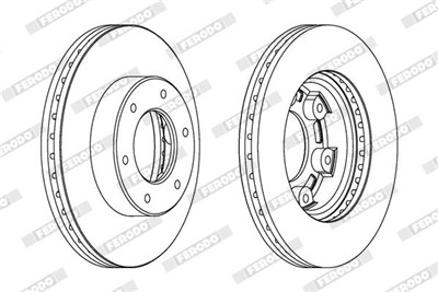 FERODO DDF991 Číslo výrobce: DDF991. EAN: 5016687195293.