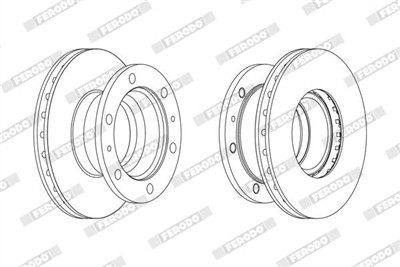 FERODO FCR105A Číslo výrobce: FCR105A. EAN: 5016687001211.