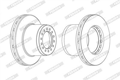 FERODO FCR189A Číslo výrobce: FCR189A. EAN: 4044197228881.