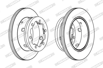 FERODO FCR191A Číslo výrobce: FCR191A. EAN: 4044197228904.