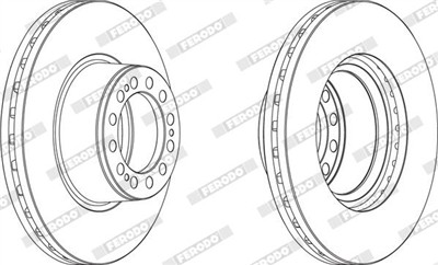 FERODO FCR201A Číslo výrobce: FCR201A. EAN: 5016687019810.
