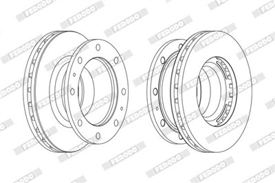 FERODO FCR239A Číslo výrobce: FCR239A. EAN: 4044197276165.