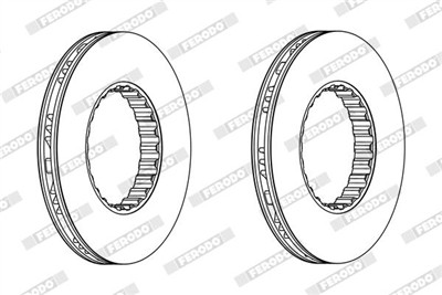 FERODO FCR259A Číslo výrobce: FCR259A. EAN: 4044197316519.
