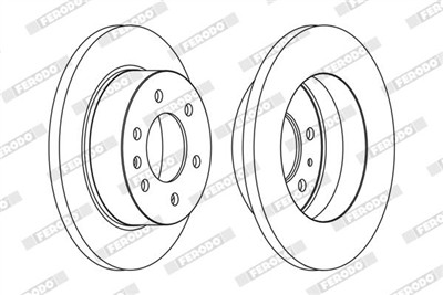 FERODO FCR311A Číslo výrobce: FCR311A. EAN: 4044197404155.