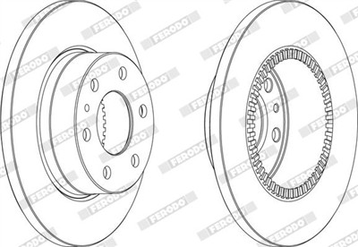 FERODO FCR316A Číslo výrobce: FCR316A. EAN: 4044197419517.