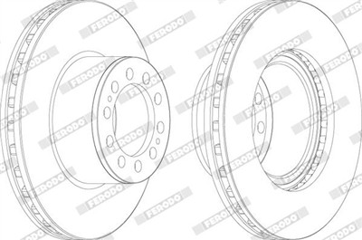 FERODO FCR323A Číslo výrobce: FCR323A. EAN: 4044197497782.