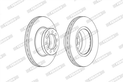 FERODO FCR372A Číslo výrobce: FCR372A. EAN: 4060426149253.
