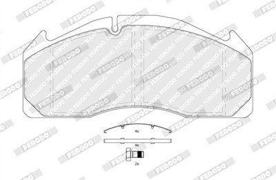 FERODO FCV1388B Číslo výrobce: 29125. EAN: 5016687210514.