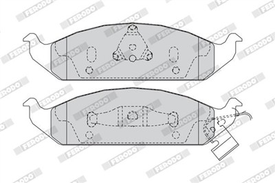 FERODO FDB1254 Číslo výrobce: 23318. EAN: 5016687245677.