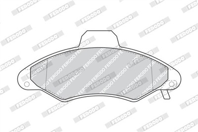 FERODO FDB1276 Číslo výrobce: 23300. EAN: 5016687098877.