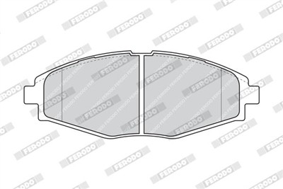 FERODO FDB1337 Číslo výrobce: 23241. EAN: 5016687145779.