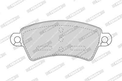 FERODO FDB1370 Číslo výrobce: 23396. EAN: 5016687198072.