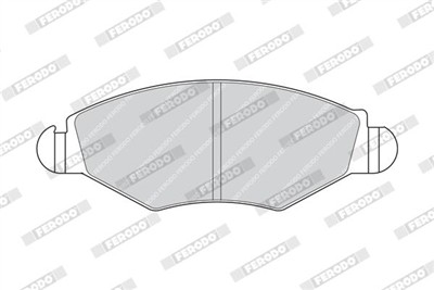 FERODO FDB1378 Číslo výrobce: 23597. EAN: 5016687158977.