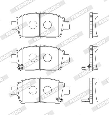 FERODO FDB1392 Číslo výrobce: 23510. EAN: 5016687198775.