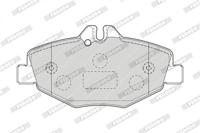 FERODO FDB1414 Číslo výrobce: 23743. EAN: 5016687245875.