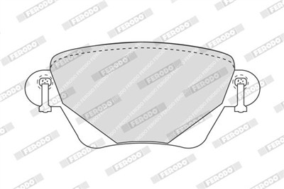 FERODO FDB1416 Číslo výrobce: 23557. EAN: 5016687218473.