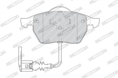 FERODO FDB1463 Číslo výrobce: 20676. EAN: 5016687219371.