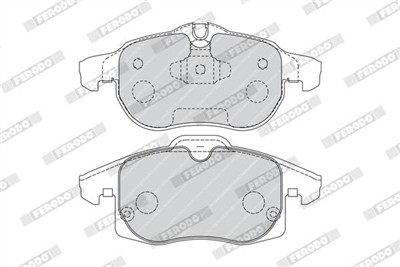 FERODO FDB1520 Číslo výrobce: 23738. EAN: 5016687236071.