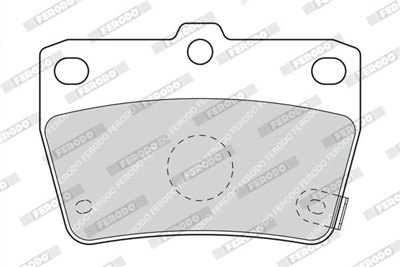 FERODO FDB1531 Číslo výrobce: 23656. EAN: 5016687247275.