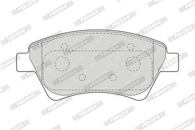 FERODO FDB1544 Číslo výrobce: 23930. EAN: 5016687245578.