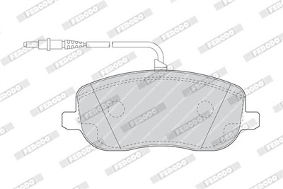 FERODO FDB1556 Číslo výrobce: 20261. EAN: 5016687327779.