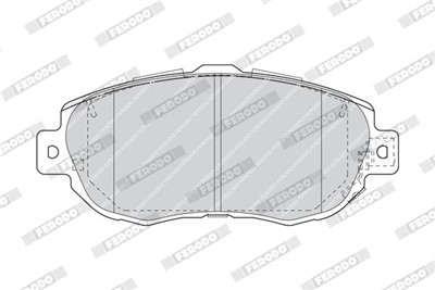 FERODO FDB1564 Číslo výrobce: 21490. EAN: 5016687249279.
