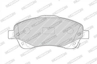FERODO FDB1648 Číslo výrobce: 23768. EAN: 5016687335477.